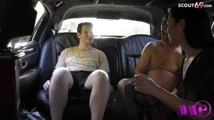 Stepson Catches German Stepmom Cheating and Seduces Her to Fuck