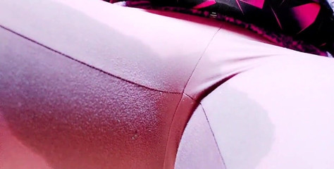 Nicoletta Can't Resist and Pees on Herself in a Car Park