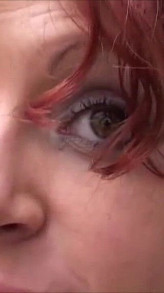 She masturbates in the car before getting fucked by a horny old man