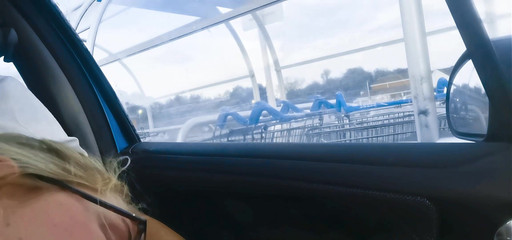 Sucking a Random Guys Big Dick in His Car in the Car Parks