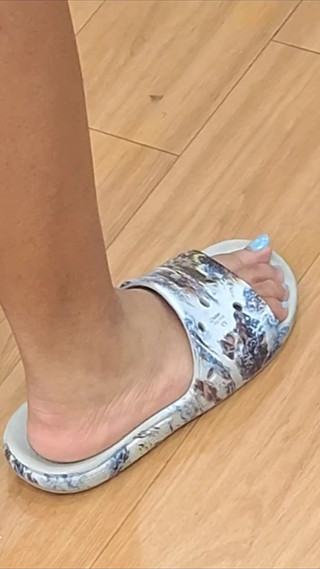 At the Line Admiring Feet as Cures