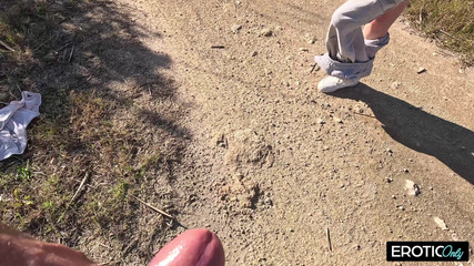 German Dirty Slut Has a Fuck Date with Stranger on Vacation!