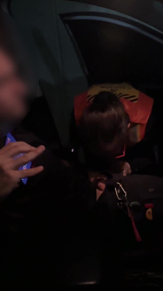 She Said You Can't Park Here, Deep Throat Blowjob, Creampie