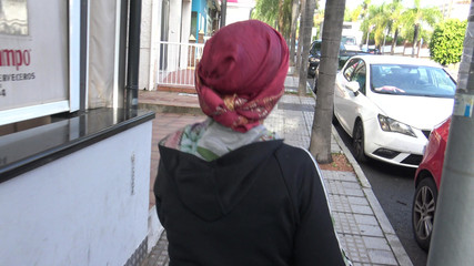 Turkish Muslim Granny Shows Her Very Hairy Pussy