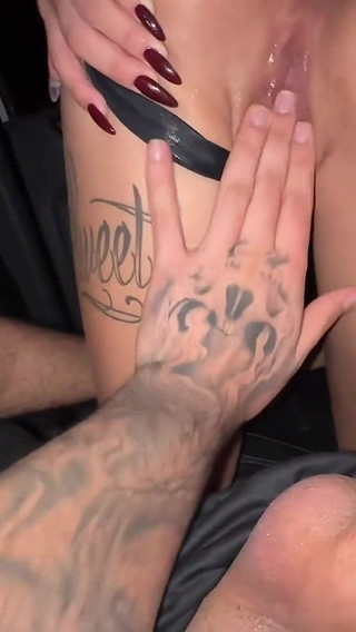 Sex in the Car and Footjob! with Annacherry7