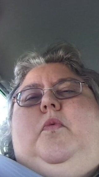 Nurse Vicki ssbbw smoking in the car