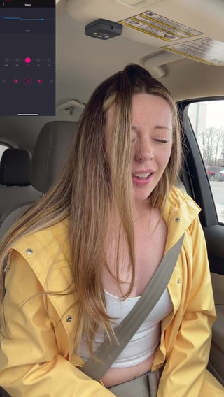 Thankful for My Raincoat Cuz My Pussy Is Pouring! Rainy Day Starbucks Drive Thru with My Lush!!