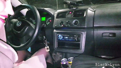 Stop the Car - I Want to Cum! / Car Handjob Next to the Road