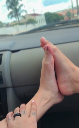 Watch My Feet on the Dash