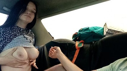 Step Sister Sucked My Dick in Car While Parents Were Shopping