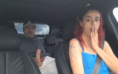 App Driver Fucks His Unknown Passenger!