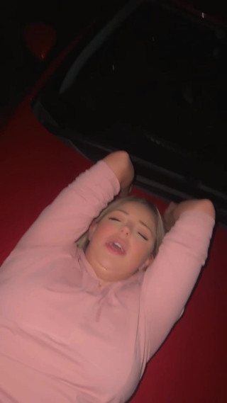 Brtish Chav Fucks Stranger in Car Park