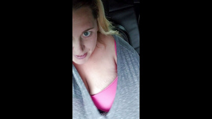 Changing in the car Kat Cumsalot